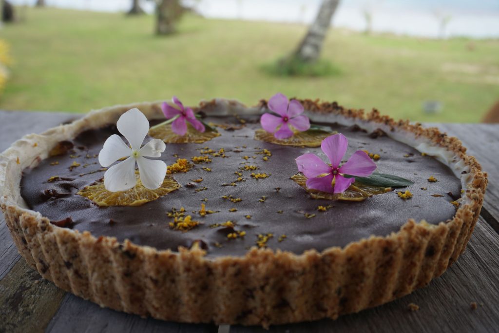 Choc tart @kitesurftonga