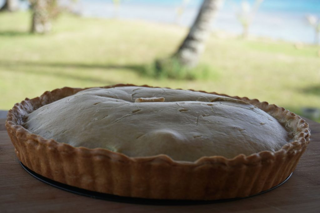 Chicken and Mushroom Pie @kitesurftonga