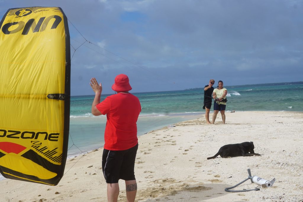 Lessons @kitesurftonga